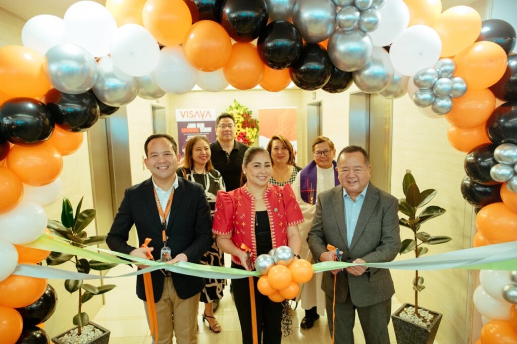 Visaya new office ribbon cutting